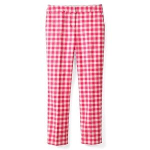 Boden pink and white checked pants excellent used condition worn once